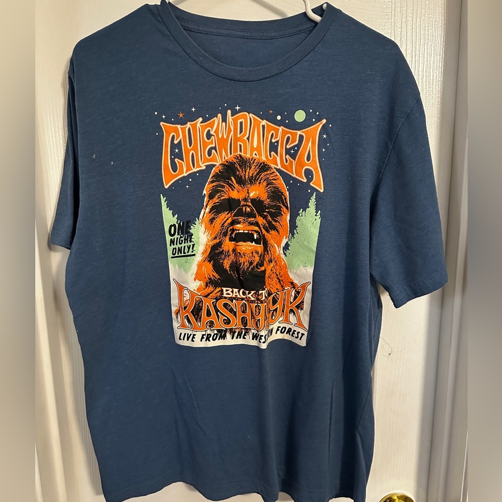 Men’s Star Wars Chewbacca Back To Kashyyyk Soft Graphic T-Shirt